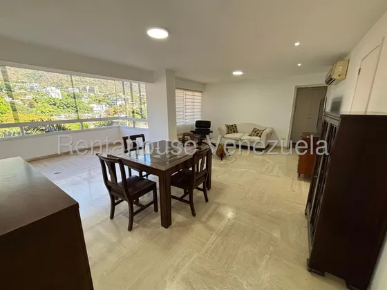 Apartamento En Alquiler Con Vista Al Ávila En Los Palos Grandes / Hr 25-13721