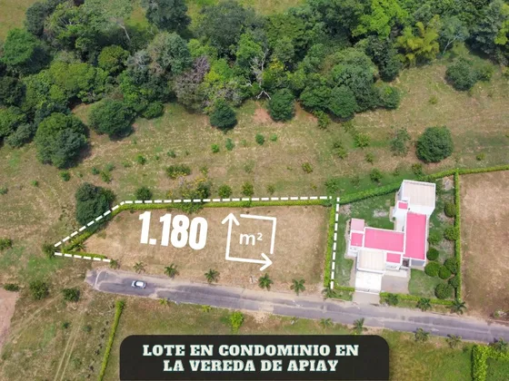 Lotes En La Vereda Apiay, En Condominio A 10 Minutos De Villavicencio