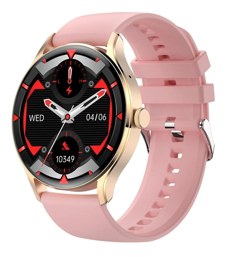 Reloj Inteligente Mujer Deportes Bluetooth Impermeable