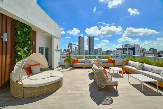 Apartamento De 1 Habitacional Amueblado, Piantini