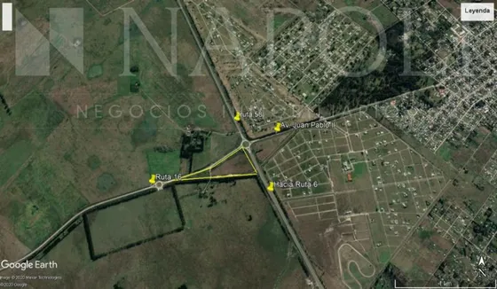 Venta Parcela De 6 Has Sobre Rotonda, Ruta 58 Y Av Pablo Ii