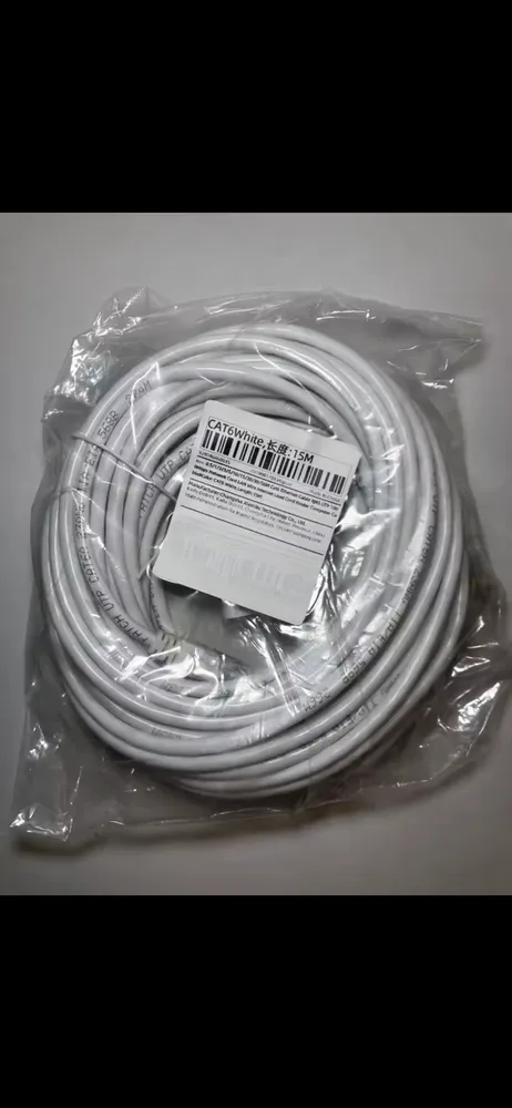 Cabo de Rede Cat6 15m RJ45 IT Blue LE315 Para CFTV Alta Velocidade