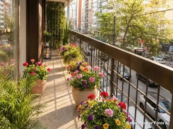 Departamento 3 Ambientes en Belgrano, Balcon al Frente, Vestidor.