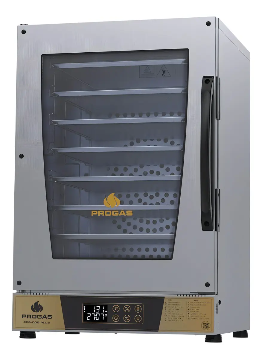 Forno Industrial Elétrico Progás PRP-008 Plus 8 Esteiras