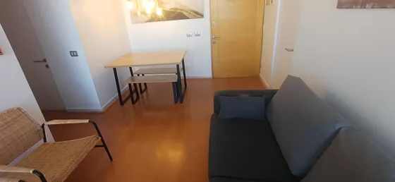 Agradable Departamento Amoblado, Cerca Metro M. Montt