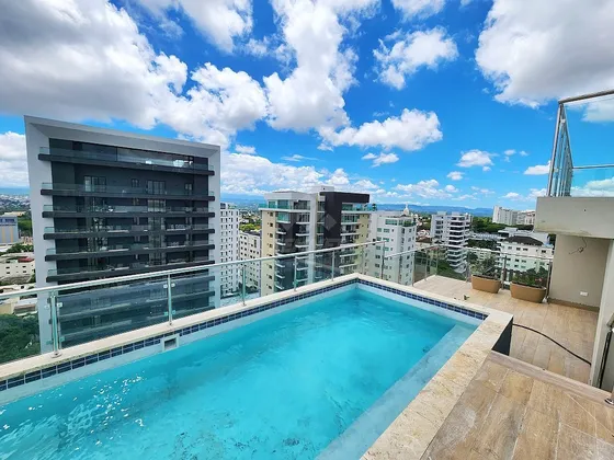 Apartamento Linea Blanca Y Piscina Infinity La Esmeralda Santiago 