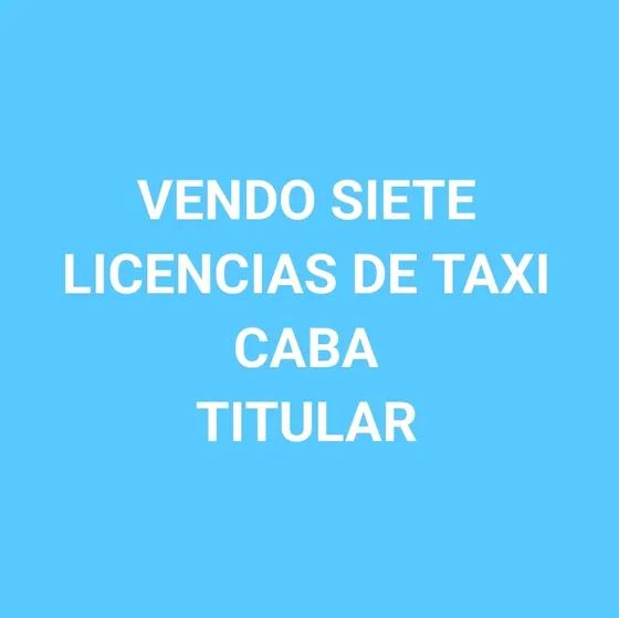 Licencia De Taxi