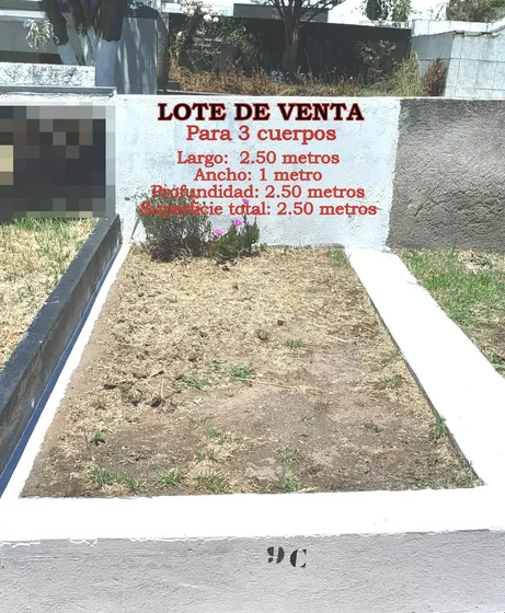 Lote De Venta ¡¡de Oportunidad Por Viaje!! Cementerio El Batán Norte De Quito