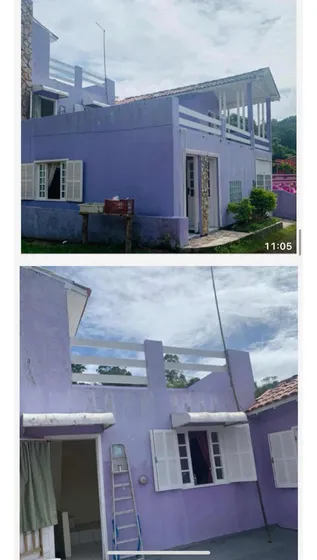 Casa Em Ribeirão Pequeno, Laguna, Com Dois Quartos.