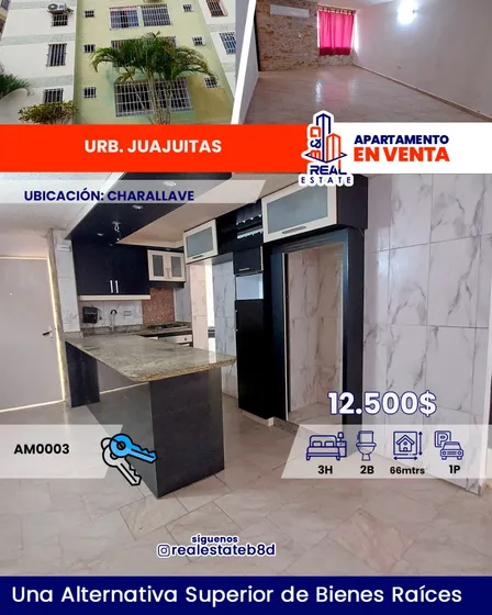 Apartamento En Venta Urb. Juajuitas/ Charallave .