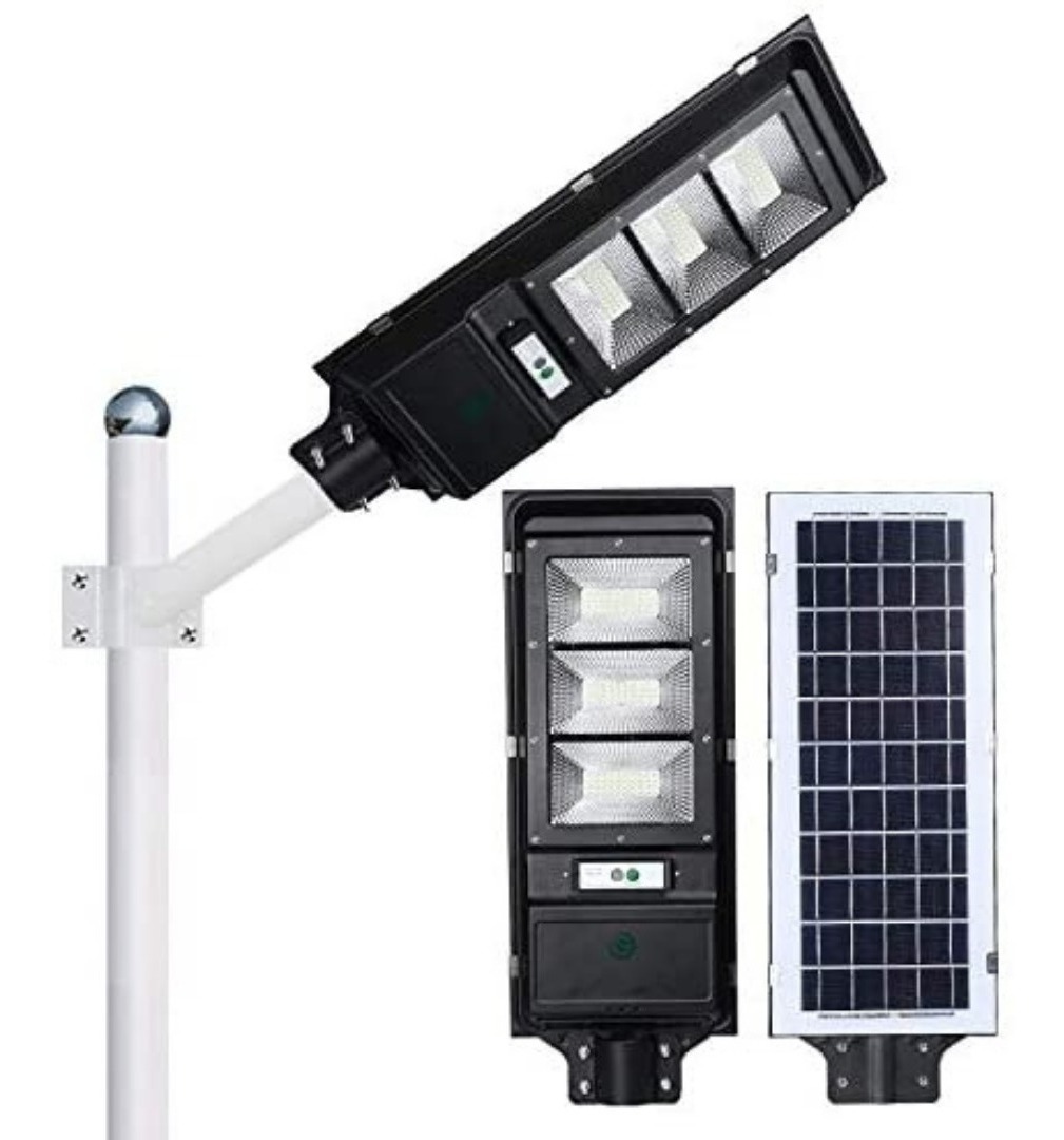 Lámpara Led Solar 60w Luminaria Suburbana Alumbrado Publico Envío gratis