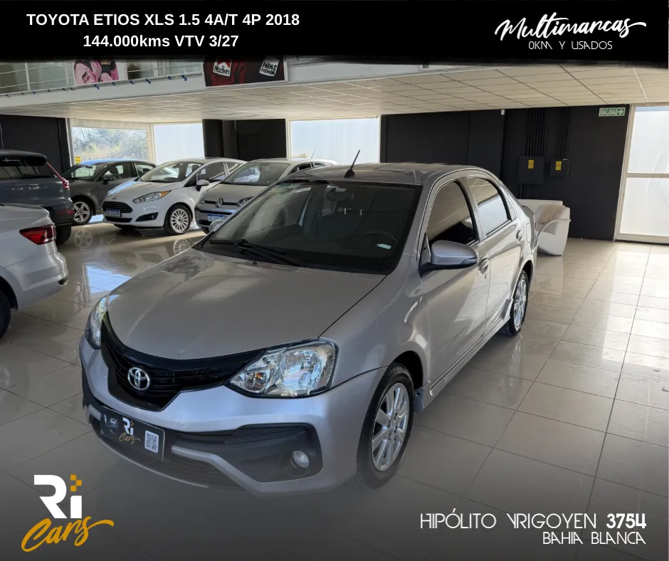 Toyota Etios 1.5 Sedan XLS AT
