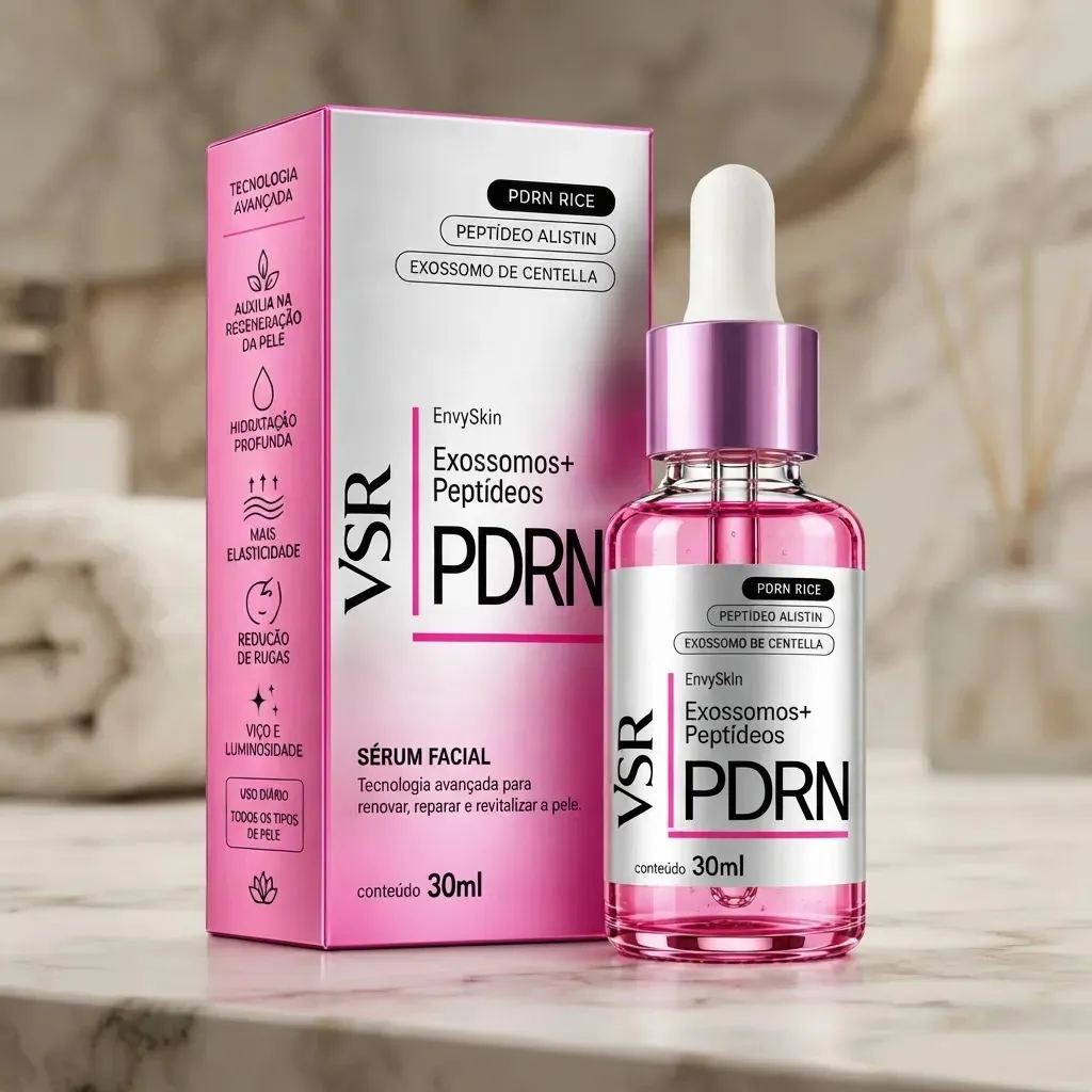 Sérum Facial Pdrn VSR Envy Skin Alistin Rejuvenescimento Profundo 30ml