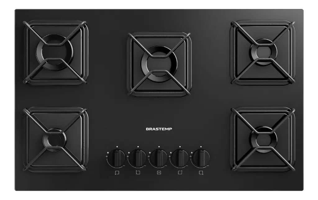 Cooktop Brastemp BDS75AE 5 bocas