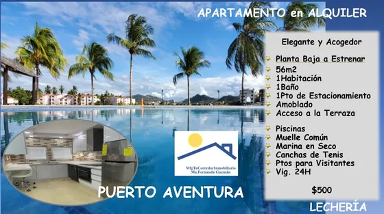 Alquiler Apartamento Conjunto Residencial Puerto Aventura Lechería Planta Baja