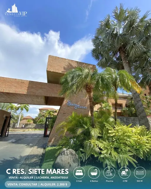 Solo Clientes Directos, En Alquiler Apartamento Planta Baja, Conjunto Residencial Siete Mares Lecheria