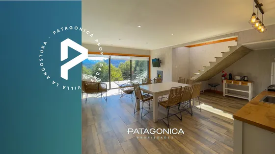 Venta Departamento 5 Amb Amoblado De 160m2 Con Vista Al Lago, Villa La Angostura