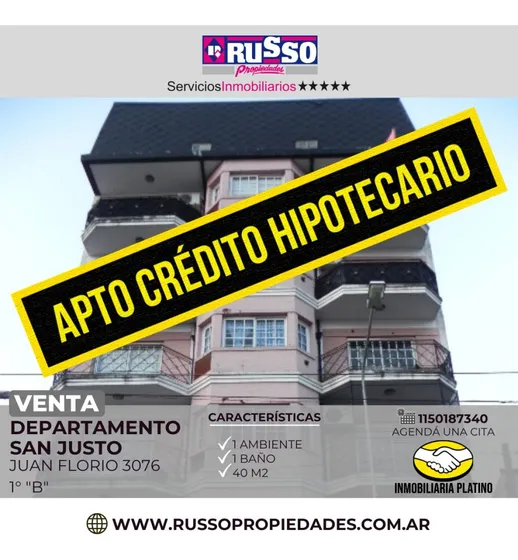 Venta Mono Ambiente San Justo