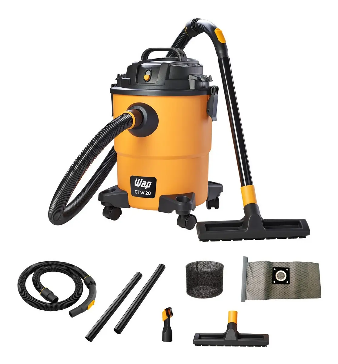 Aspirador de Pó e Água Profissional WAP GTW 20 1600W