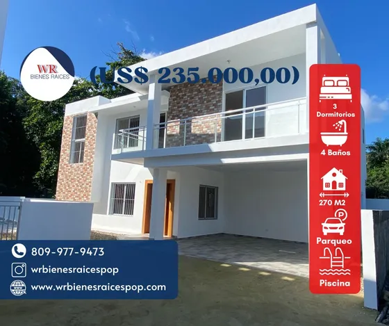Casa En Venta En Puerto Plata 