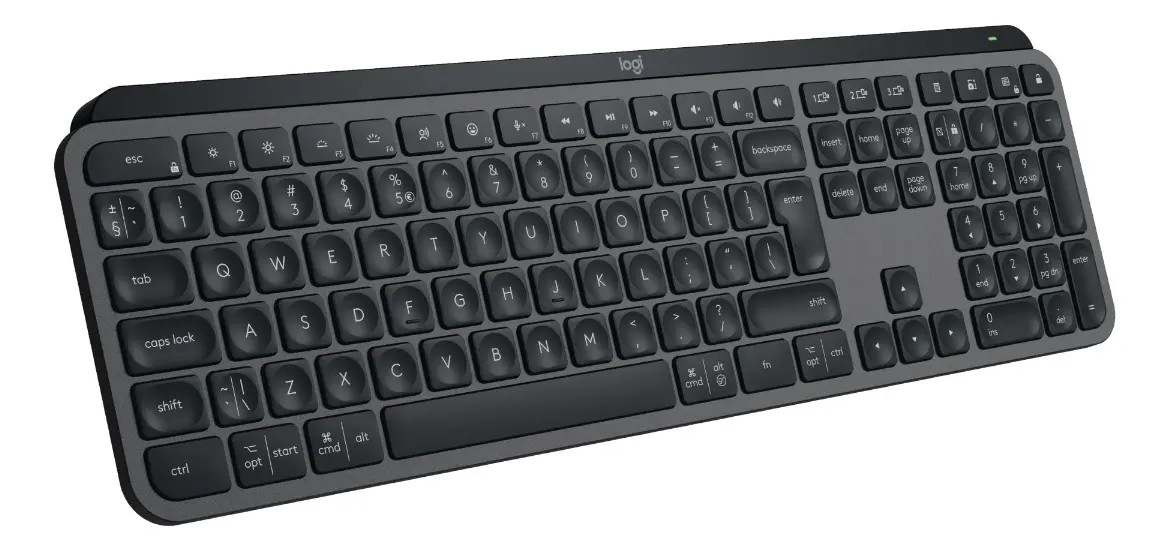 TECLADO LOGITECH MX KEYS S FULL SIZE BLUETOOTH NEGRO