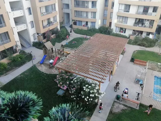Iluminado Departamento En Lo Cruzat Quilicura (127769)