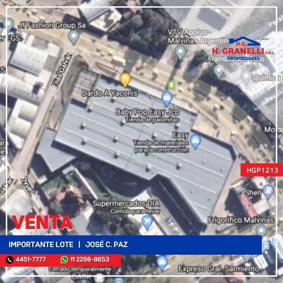 Terreno En Venta En José C Paz