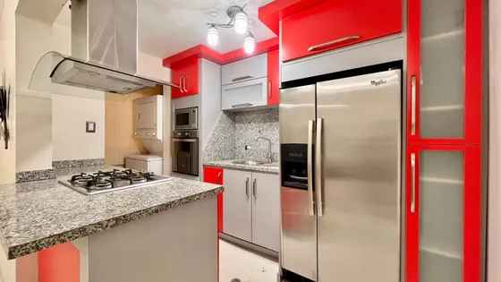 Apartamento Moderno Amoblado En Residencias El Alcazar, Pueblo Nuevo Nr