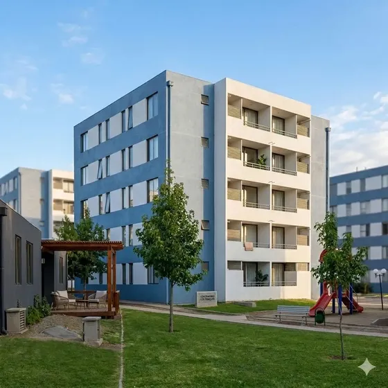 Venta De Departamento En Sector Residencial De Limache