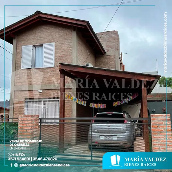 Venta 2 Cabañas + Plataforma Para Una Tercera En Embalse ,aguada De Reyes