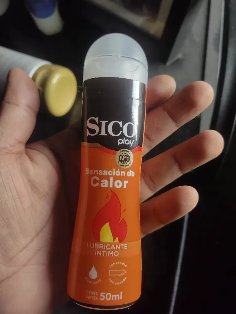 Sico® Play Lubricante Íntimo, Sensación de Calor de 50 ml