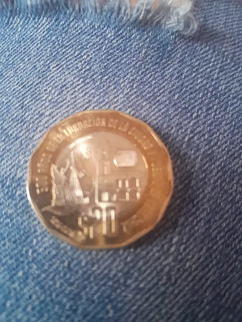 Moneda Conmemorativa Del Puerto De Veracruz