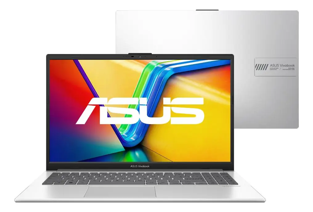 Notebook Asus Vivobook Go 15, Intel Core I3 N305, 8gb Ram, 512gb Ssd, Windows 11 Home, Tela Nanoedge 15,6  Fhd, Cool Silver - E1504ga-nj435w