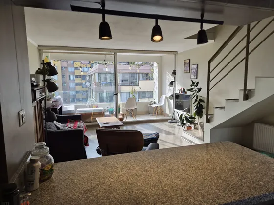 Estupendo Depto. Venta Duplex 2 Dormit. Vistas Providencia