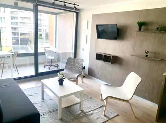 Departamento En Venta De 1 Dorm. En Las Condes
