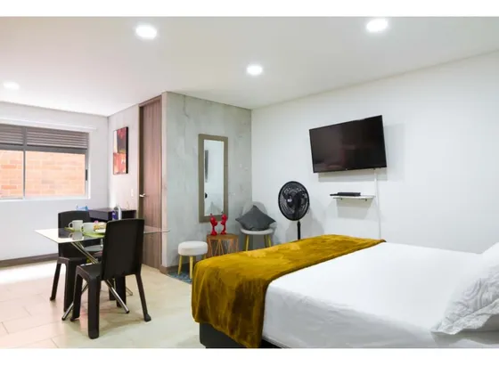 Aparta Estudio Amoblado En Laureles Por Noche O Por Mes 