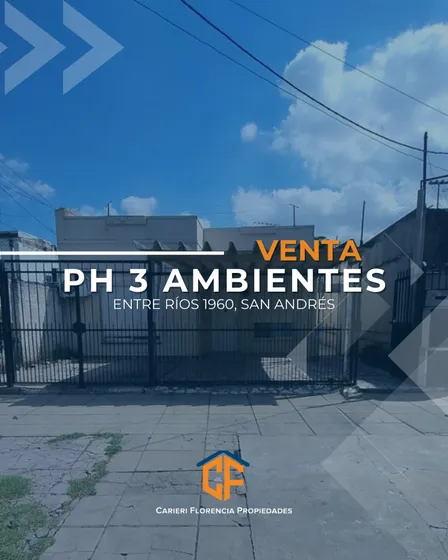 Venta De Ph 3 Ambientes En San Andres