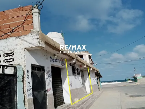 Remax Alquila Local Comercial 56m2 Frente Al Malecon De Chichiriviche Falcon