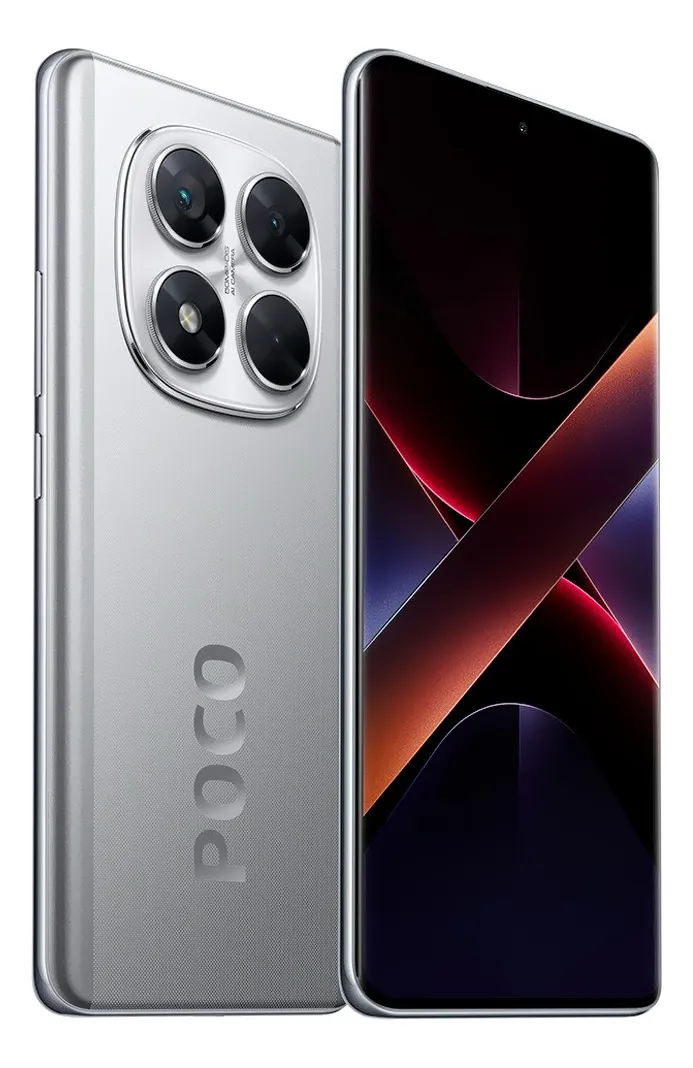 Xiaomi Poco X7 5g 512 Gb Black 12 Gb Ram - 2025!! Cor Prateado