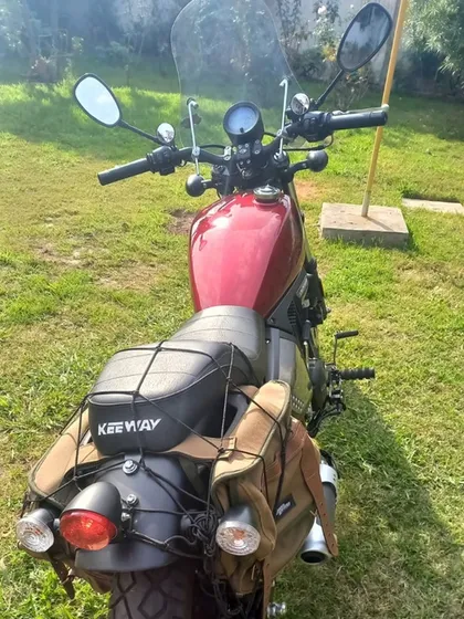 Moto Estilo Chopper Benelli Keeway 202. (muy Poco Uso)