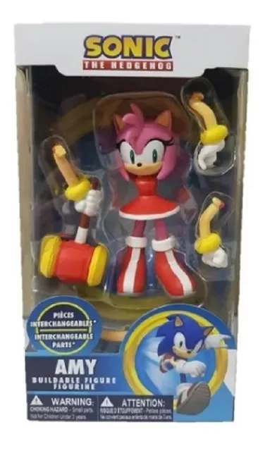 JAKKS Pacific LTD Pack 5 Cifras Sonic 6CM : : Juguetes y Juegos