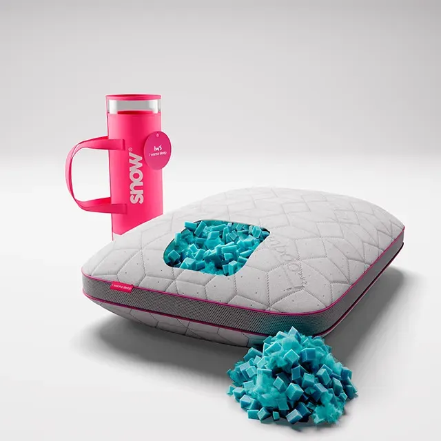 Travesseiro Ajustável - I Wanna Sleep - Snow® Cor Branco