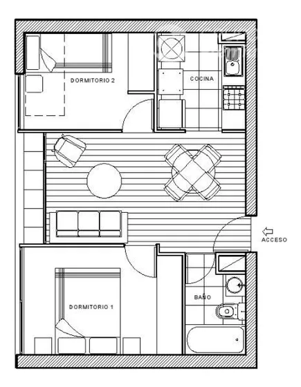 Departamento En Venta En Estación Central
