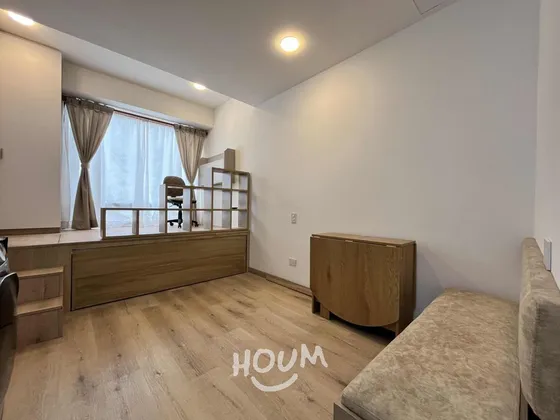 Apartamento En Bosque De Pinos, Los Cedros. 1 Habitación, 23 M², Id: 154479