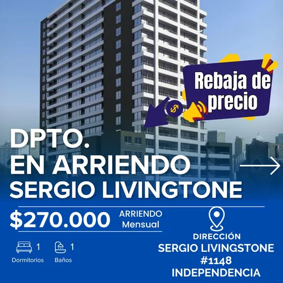 Único Y Amplio Dpto En Sergio Livingstone N°1148 - 1d1b 