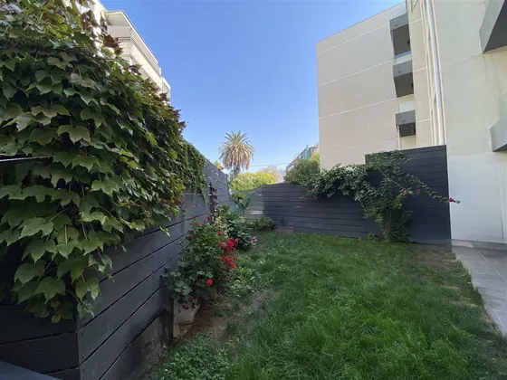 Dpto Venta De 1dorm. Con Jardín Privado Ñuñoa