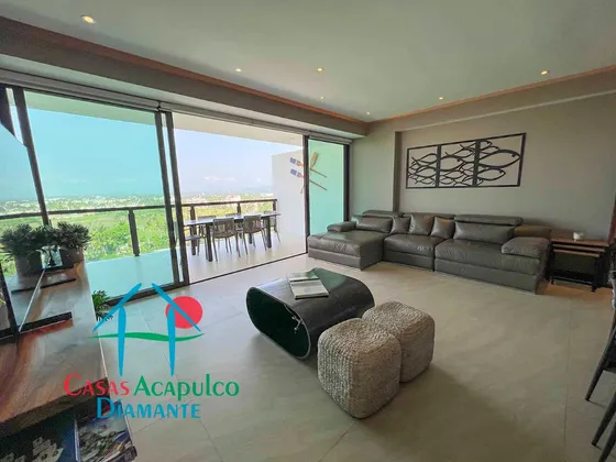Cad La Isla Emerald D 10. Terraza Con Vista A Las Albercas Y Áreas Comunes