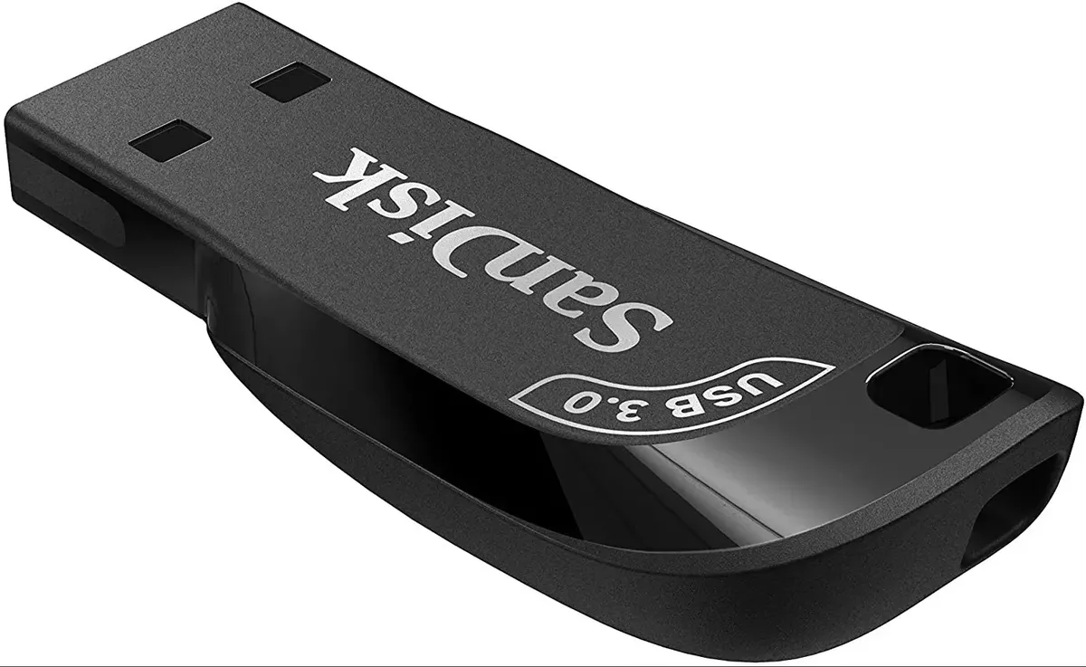 Pendrive Sandisk Ultra Shift SDCZ410-128G-G46 usb 3.0 128gb preto rápido