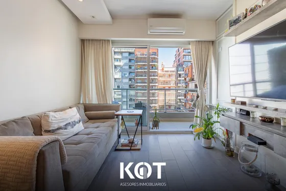 3 Ambientes Amoblado Y Equipado Con Cochera En Belgrano. En Venta!