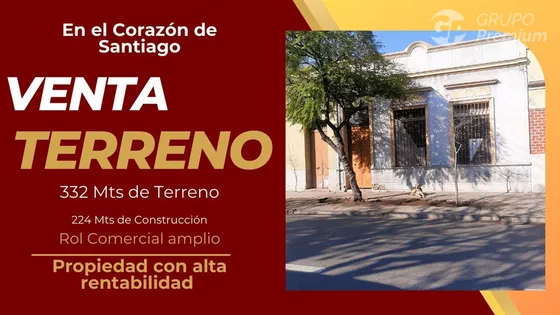 Terreno Construcción En Venta En Santiago